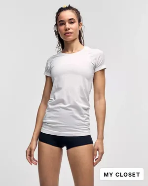 Lululemon White Swiftly Tech Short sleeve Shirt 2.0 hip length thumbnail 1