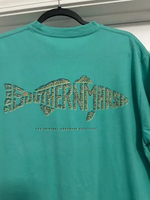 Teal Southern Marsh T-Shirt thumbnail 4