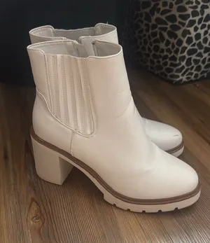 Pierre Dumas Boots White thumbnail 1