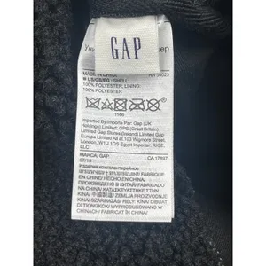 GAP Women's Black Faux Sherpa Fur Fanny Pack Adjustable Sling Borg Bum Belt Bag thumbnail 8