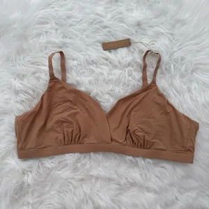 Skims Fits Everybody Crossover Bralette Ochre Size 3X thumbnail 2
