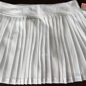 Free people Chic White Pleated Skater Skirt thumbnail 1