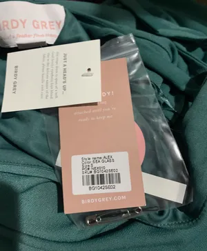 Birdy Grey NEW Alex Convertible Dress In Sea glass MSRP $99 thumbnail 6