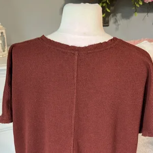 Mod Ref Comfy Oversized Waffle Shirt thumbnail 7