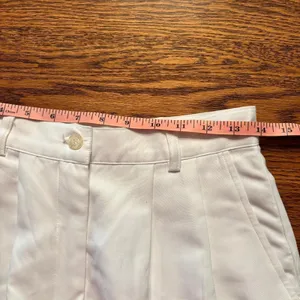 Vintage‎ Guess Golf White Lined Shorts Women's Size 10 Made in USA thumbnail 6