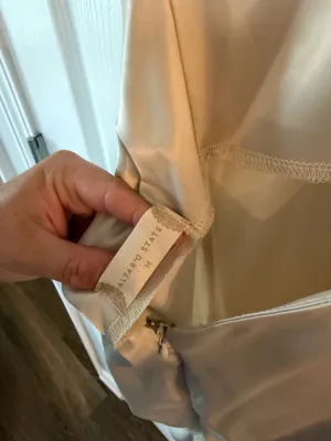 Altar'd State Champagne Maxi Dress thumbnail 3
