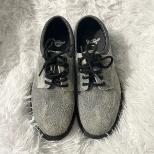 Dr. Martens NEW 8053 Stonewashed distressed Suede Casual Oxford Shoes thumbnail 4