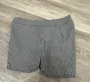 Brandy Melville Black and white gingham shorts are a size Small/JK. thumbnail 4