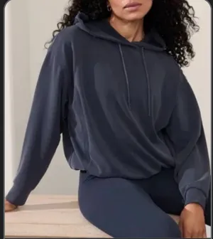Athleta Seasoft Bubble Hem Hoodie thumbnail 1