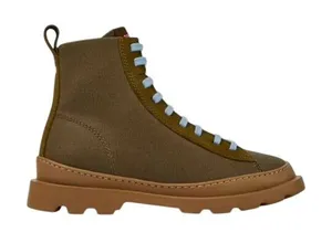 Camper Brutus Organic Cotton & Leather Boots Green 35 (US‎ 5) thumbnail 1