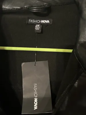 Adorable, faux, leather jacket, fashion, nova thumbnail 7