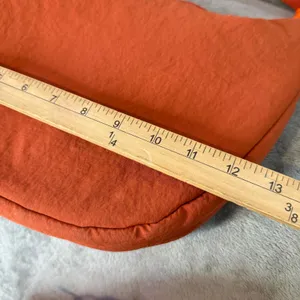 Nylon Crescent‎ Crossbody Bag Orange Utility Paracord Zipper Travel Hiking thumbnail 7