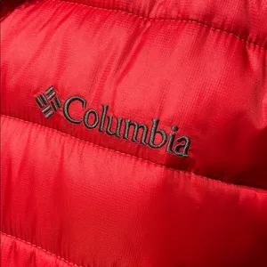 Columbia Red Puffer Jacket unisex thumbnail 2