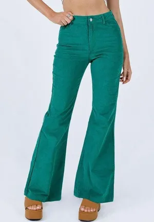 Princess Polly Nadia Green Pants thumbnail 2