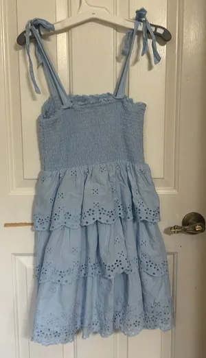 American Eagle light blue sundress thumbnail 1