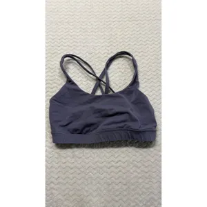 Lululemon Free To Be Wild Sports Bra Purple Strappy Back Size 6 LW2326S thumbnail 3