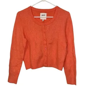 American Eagle Outfitters Peach Pop Oversized
Wool Blend Cardigan(Size XS) thumbnail 5