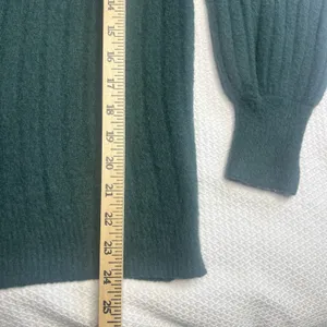 Aerie Women's Size Small Teal Blue Pullover Sweater‎ Oversized Comfy Blanket thumbnail 8