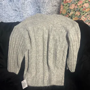 Topshop Gray Sweater Dress thumbnail 2
