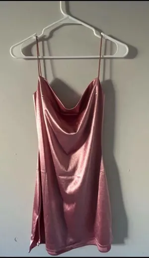 Zaful Pink Slip Dress thumbnail 1
