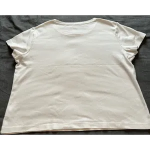 White Stag Women XL White Short Sleeve Crew Neck 100% Cotton T-Shirt thumbnail 12