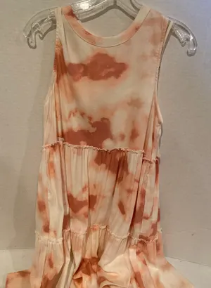 Altar'd State NWT! Pink Tye- Dye Sundress, Size: Medium thumbnail 1