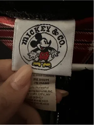 Vintage 90s Disney Mickey Mouse Zip Up Bomber Sweatshirt Jacket Medium Blockette thumbnail 6