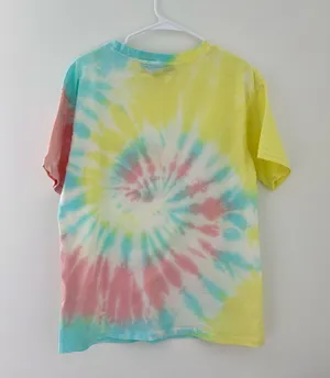 playboy x missguided tie dye tee thumbnail 4