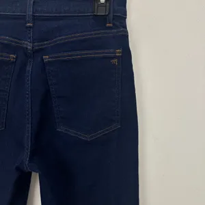 NEW Madewell The Stretch Flare Jean Rinse Wash Dark Blue High Rise US 26 thumbnail 10