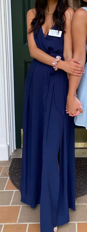 Lulus Navy Blue Jumpsuit Sleeveless thumbnail 2