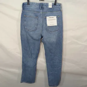 Good American Good Boy Wide Release Hem Jeans thumbnail 6