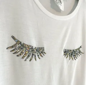 Boutique Beaded Eyelash Tee thumbnail 3