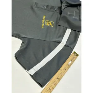 Port Authority Michigan Tech Huskies Women’s XS Performance Polo Shirt Gray VGC MTU thumbnail 13