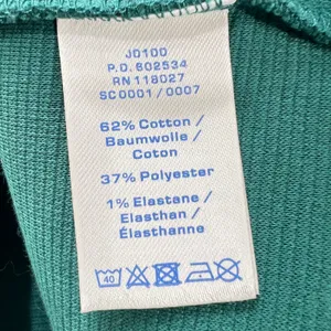 Boden Green Ottoman Ribbed Knit Mock Neck Shift Dress‎ US 6R 3/4 Sleeve thumbnail 6