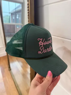 Pink Lily Howdy Darlin Trucker Hat thumbnail 4