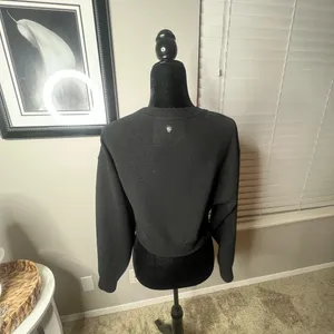 As Revival‎ Black cropped sweatshirt XS thumbnail 3