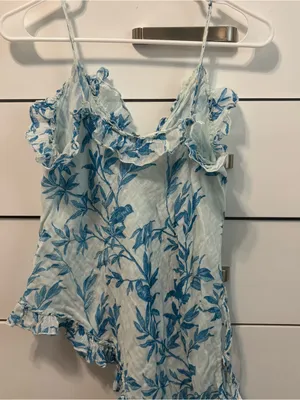 Free People Vida Asymmetric Hem Cotton Camisole thumbnail 5