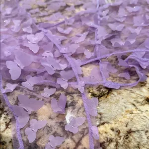 Purple Butterfly Women Swim Sarong thumbnail 5