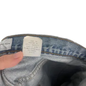 CK Calvin Klein Vintage 90s‎ Women's Plus Size 34 Baggy Light Wash Mom Jeans thumbnail 10