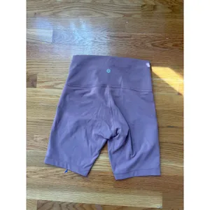 Lululemon Align High-Rise Short 8" Mauve Pink Nulu Yoga Biker Shorts Size 6 thumbnail 2