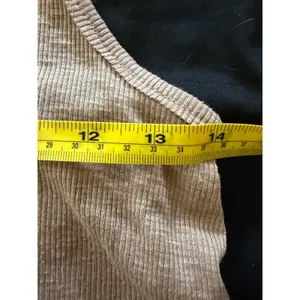 Free People‎ Mauve Ribbed High Neck Racerback Tank Top XS Dusty Rose thumbnail 5