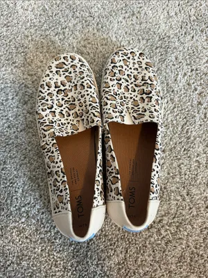 Cheetah print Tom’s Tan Size 7.5 thumbnail 2