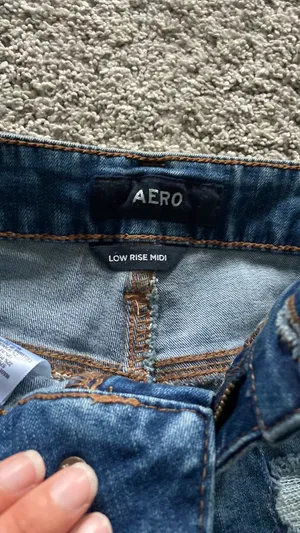 Aeropostale Ripped Jean Shorts thumbnail 5