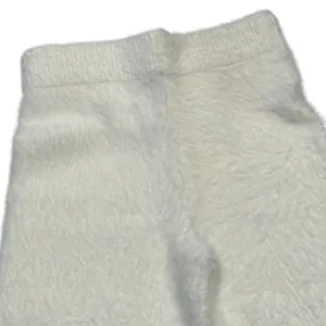 NEW Hidden Brand White Eyelash Lounge Cozy High‎ Rise Mini Shorts Women's Size S thumbnail 7