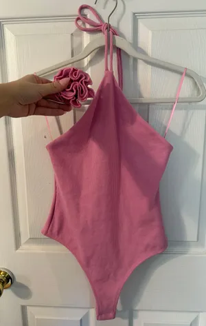 Pink Body Suit thumbnail 1