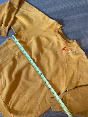 I Stole My Boyfriends Shirt Mustard Yellow Crewneck thumbnail 4