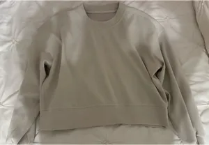 Lululemon Softreme Perfectly Oversized Crop Crew thumbnail 1
