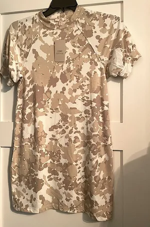 Como vintage camo NWT dress / tunic thumbnail 1