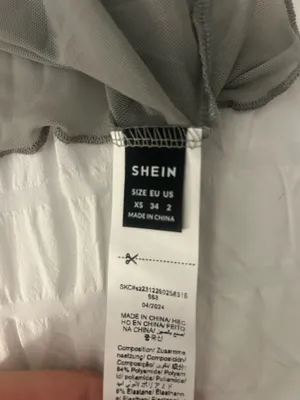 SheIn Grey Party Set thumbnail 4