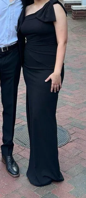 Windsor One-Shoulder Formal Dress Long thumbnail 1